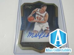 2016 Panini Select Die-Cut Rookie Autographs Pulsar/199 Marshall Plumlee Auto